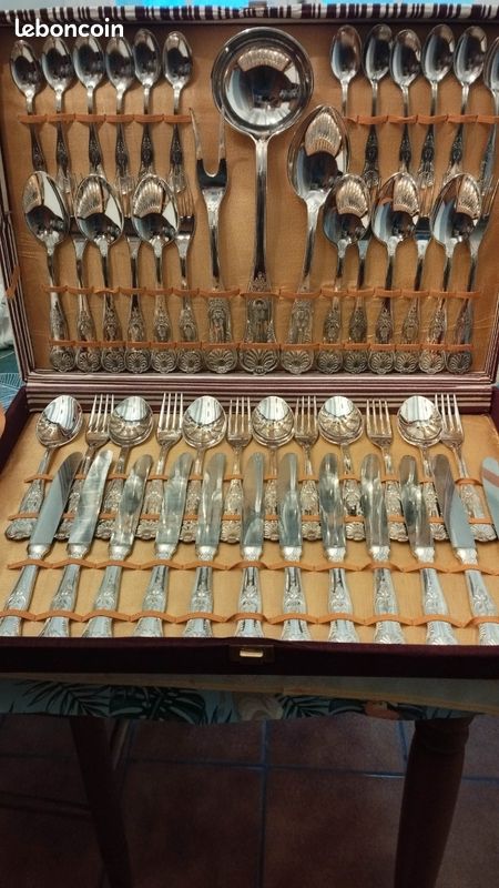Ménagère 35 P. en inox - D'Hier & D'Aujourd'hui