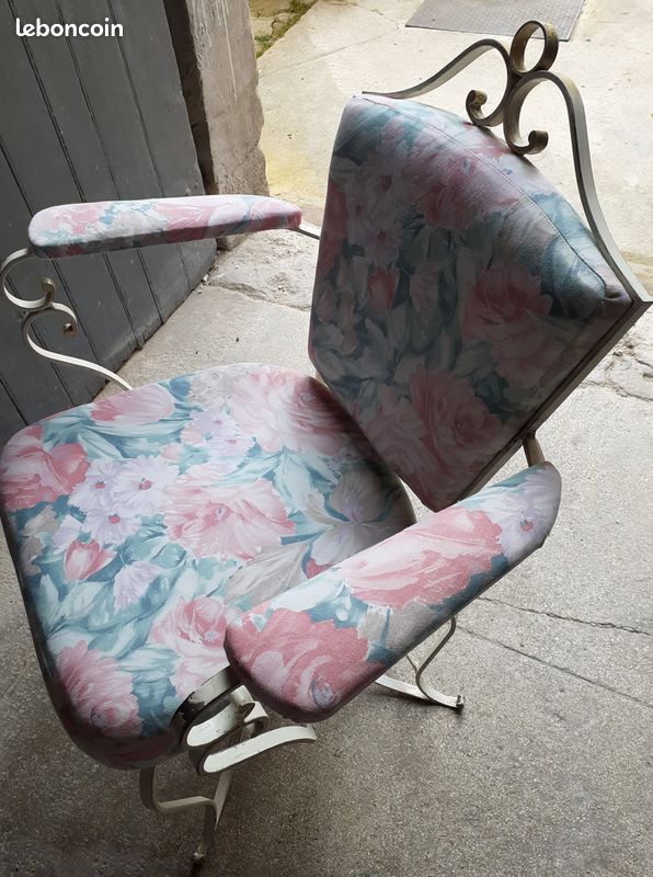 Fauteuil fer forgé (image 5)