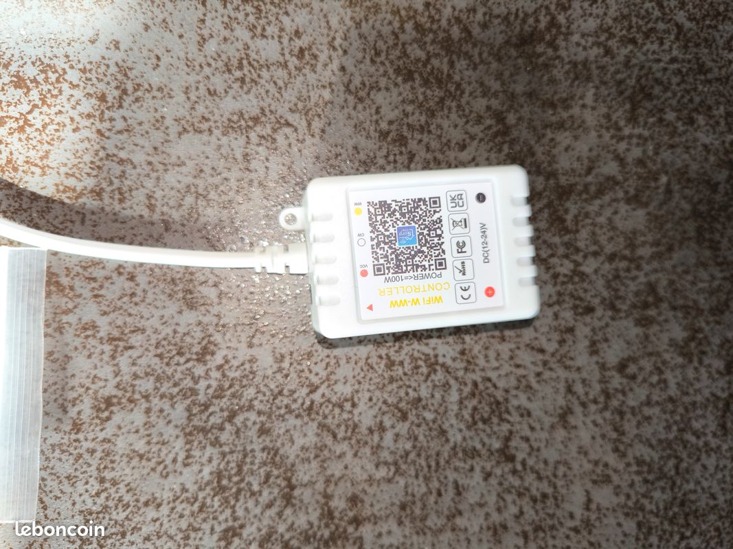 Ruban LED COB 7M Blanc Variable - Compatible Alexa Et Appli Pour éclairage Intérieur