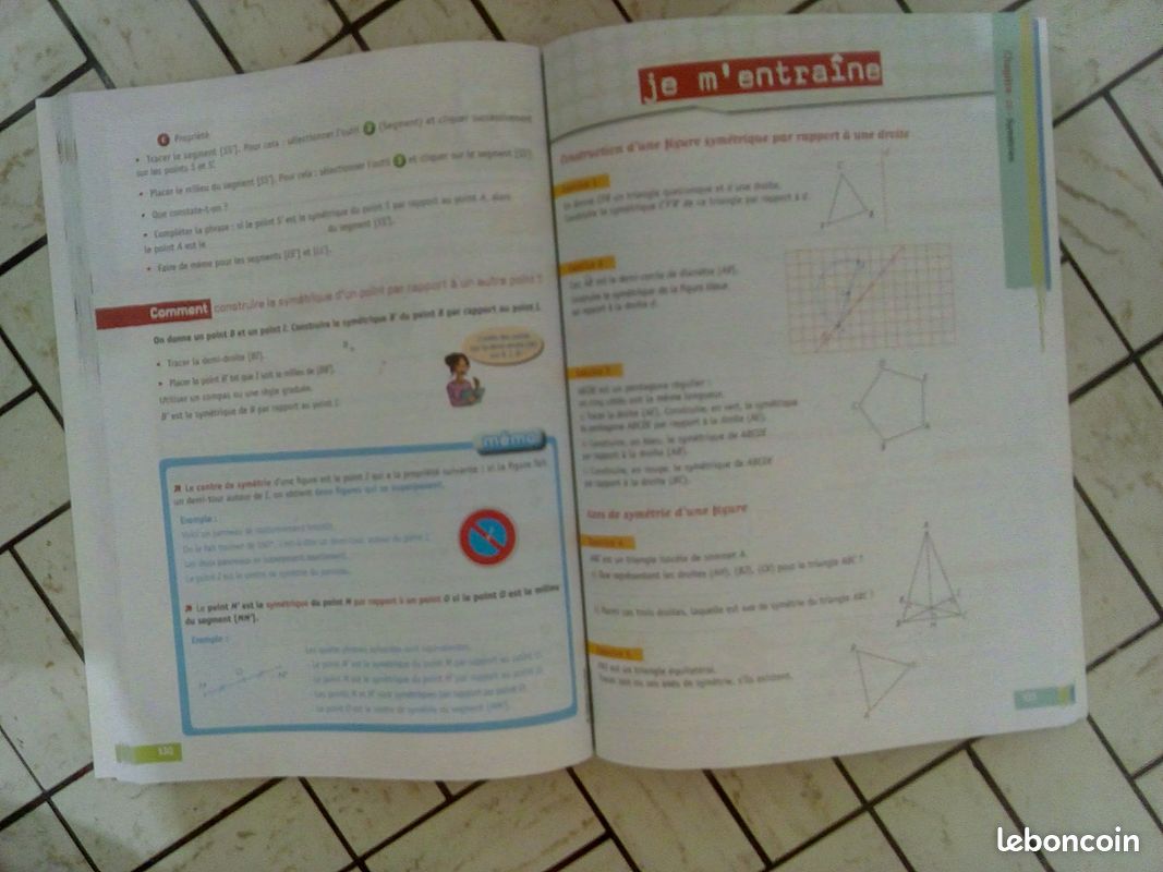 Livre scolaire: mathématique groupement A et B (image 3)