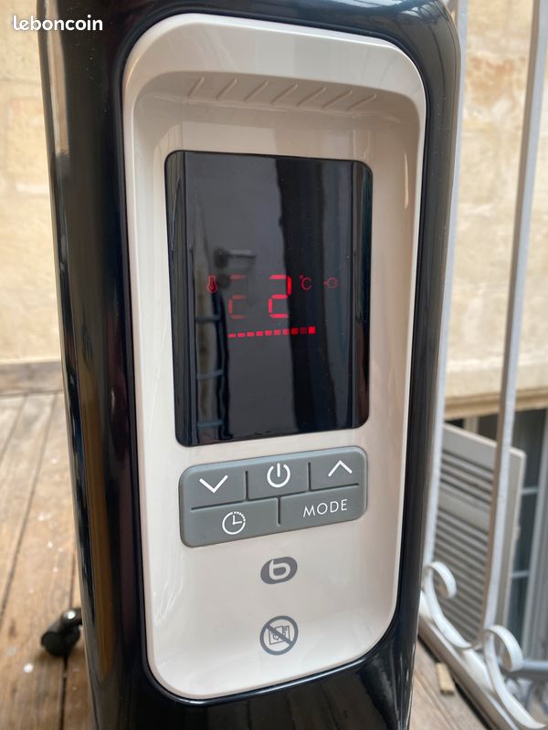 Chauffage Bain d'Huile télécommande LCD (image 1)