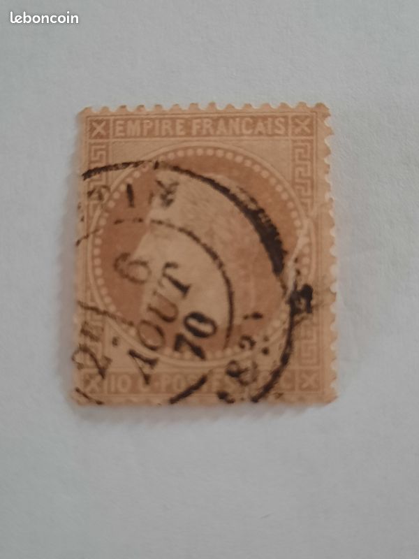 Lot 20 timbres français d'avant 1900 (image 5)