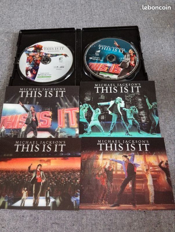 Lots de 4 DVD musicaux donc 1 collector Michel Jackon's (image 2)