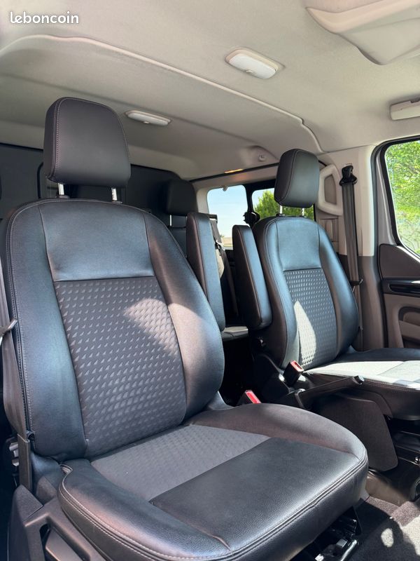 Ford transit custom 170ch l1h1 - double cabine - sieges chauffants - camera de recul - 5 places (image 5)