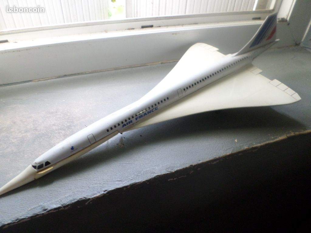Maquette Concorde Joustra en tôle Air France (image 3)