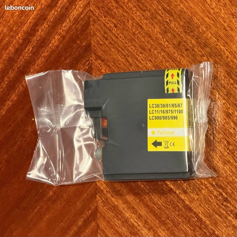 Cartouche encre jaune compatible Brother (image 1)