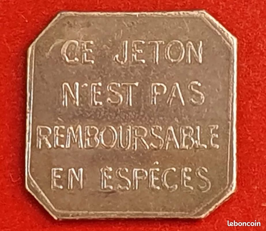 4 jetons collection distributeurs adibu s.a. Et s.a.f.a.a, transports 0.t.l 1918 (image 6)