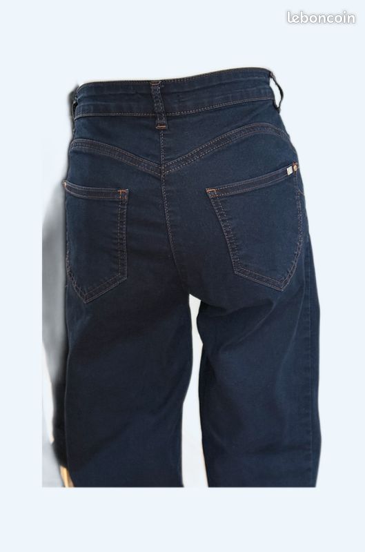 Bréal Bermuda Femme Bleu Marine PANTALON Breal Femme T 40 Pt Faire