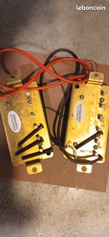 Pickups 2 micros humbuckers Epiphone Goth Les Paul Studio (image 1)