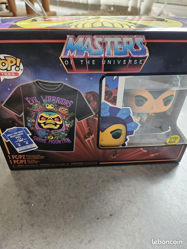 Pop! & Tee Evil-Lyn GITD 86 Les Maîtres de l'univers MOTU