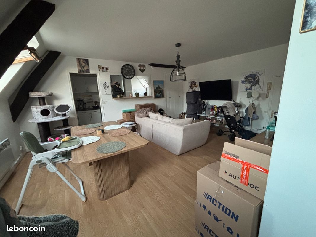 Appartement 2 pièces 59 m² · à Fécamp · 59 m² · 570 €
