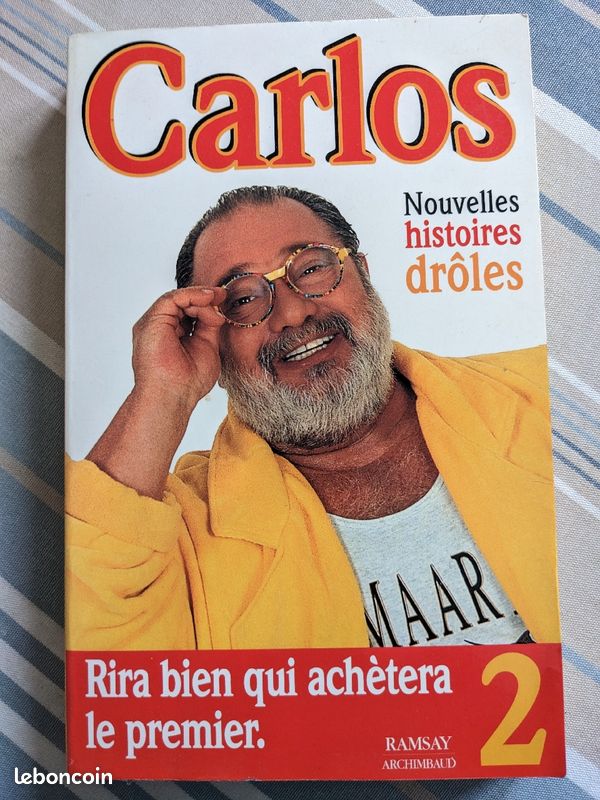 Livre Carlos Rira bien qui achetera le premier (image 1)
