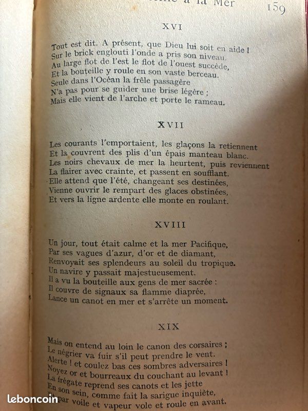 Superbe lot de 4 livres anciens reliés rouges Hachette – Déco bibliothèque – Racine, Musset, Vigny environ 1930 (image 11)