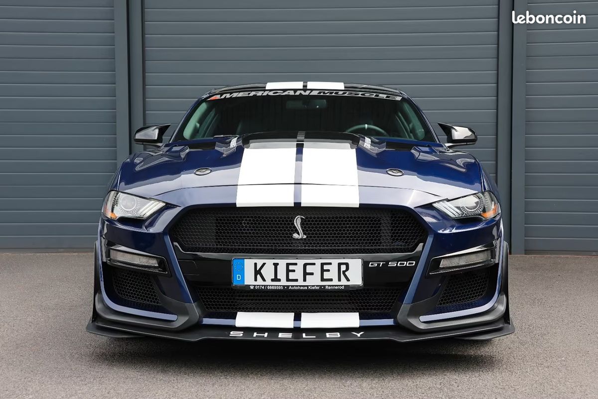 FORD Mustang EcoBoost Shelby GT500 Style 2.3 Turbo 314 ch – CarPlay – LED – Caméra (image 2)