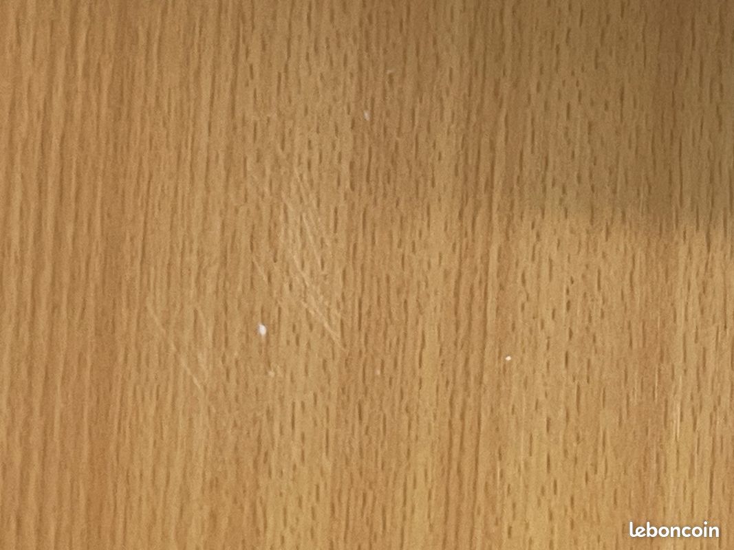 Bureau à roulettes en bois (image 10)