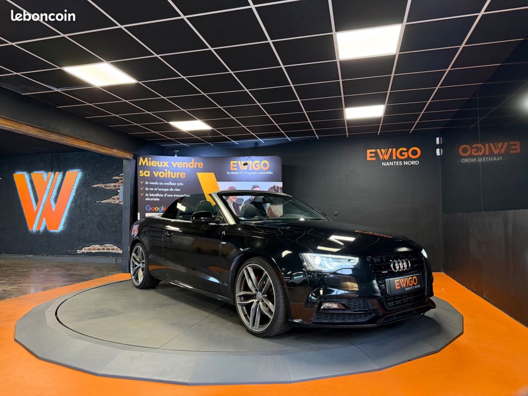 AUDI A5 CABRIOLET 3.0 TDI 220 S-LINE QUATTRO S-TRONIC BVA / BANG & OLUFSEN / SIEGES CHAUFFANTs (image 1)