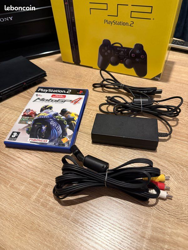 Moto GP 4 PS2 - Complet (Boîte, Notice) - Jeu De Course Namco - PAL