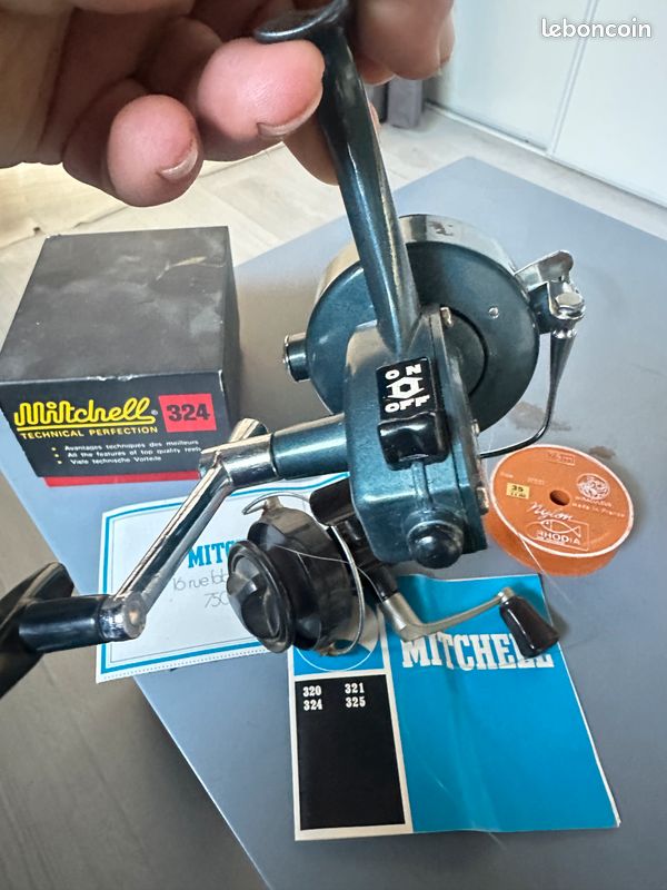Boîte Vide De Moulinet Mitchell 2250RD - Avec Papiers D'origine, Pour Collection