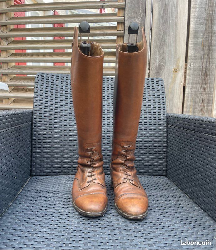 Bottes d'équitation Valencia enfant HKM - Equipement cavalier