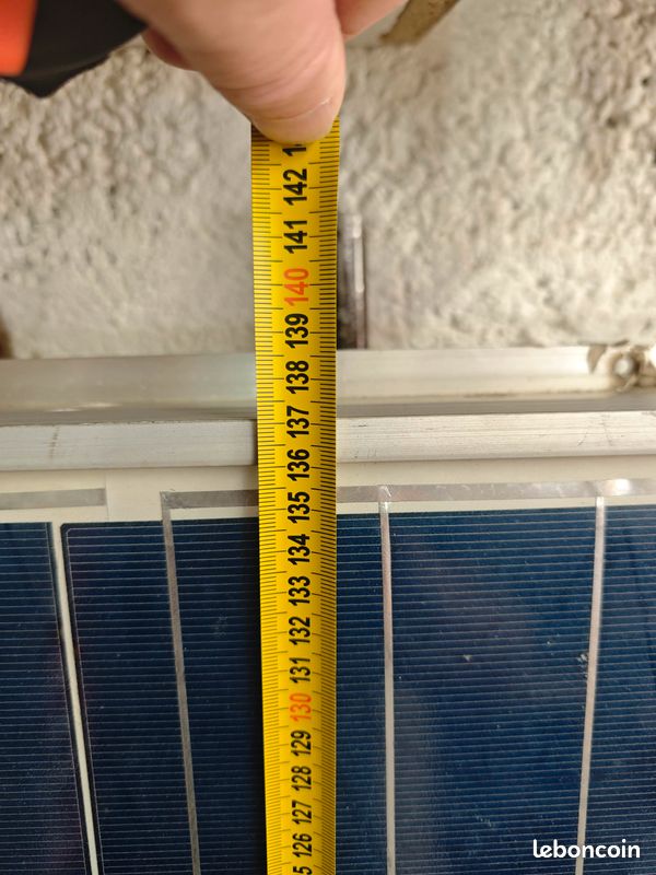 Panneau solaire 12v 130w + régulateur de charge pour camping car van fourgon autre (image 3)