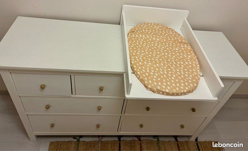 URGENT Double Commode IKEA et table à langer (image 3)