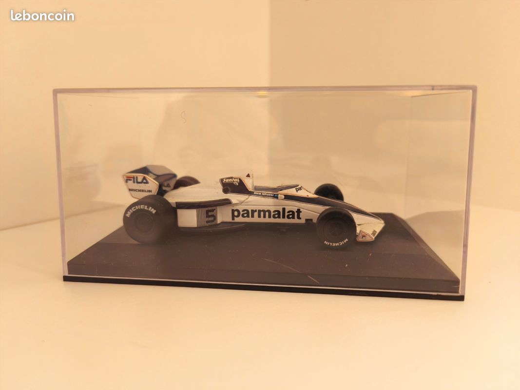 Miniature Brabham BT52 #5 Parmalat GP Brésil 1983 Piquet – échelle 1/18 – MCG 18618F