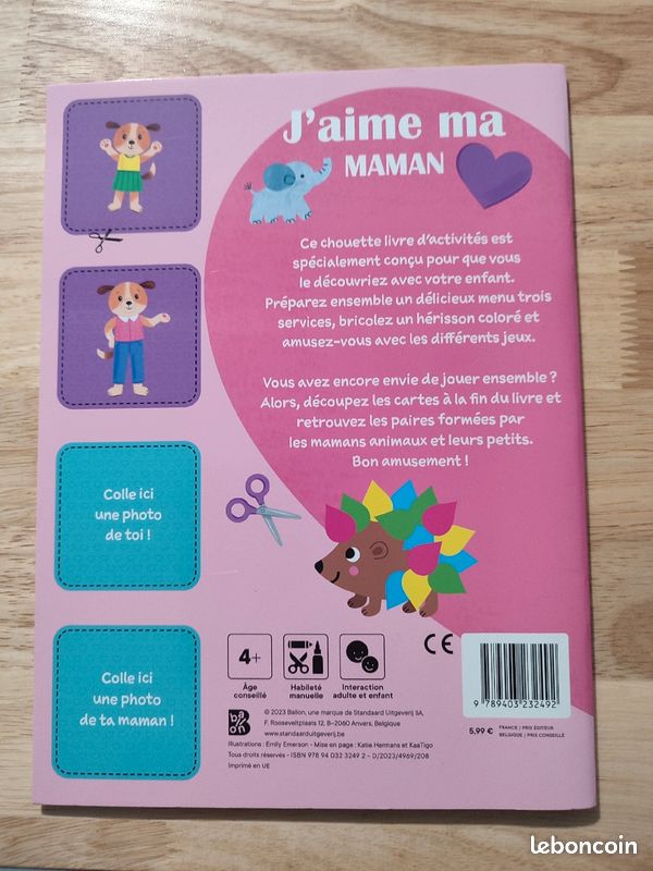 2 livres d'activités neufs pour enfants (image 3)