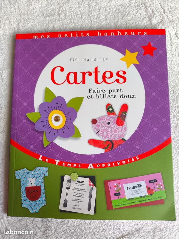 Livre cartes faire part et billets doux de Fifi Mandirac (image 1)