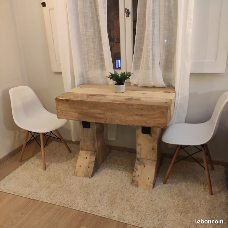 Table en chêne brute (image 3)