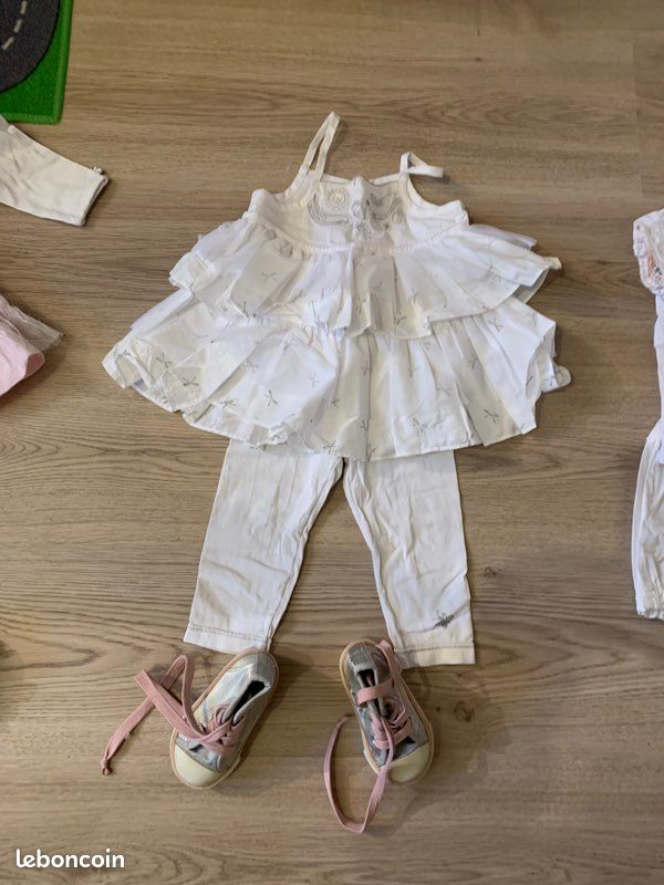 Lot de vêtements et ensemble 12 mois printemps été (image 6)