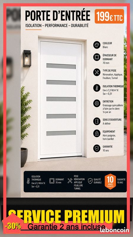 Porte PVC (image 1)