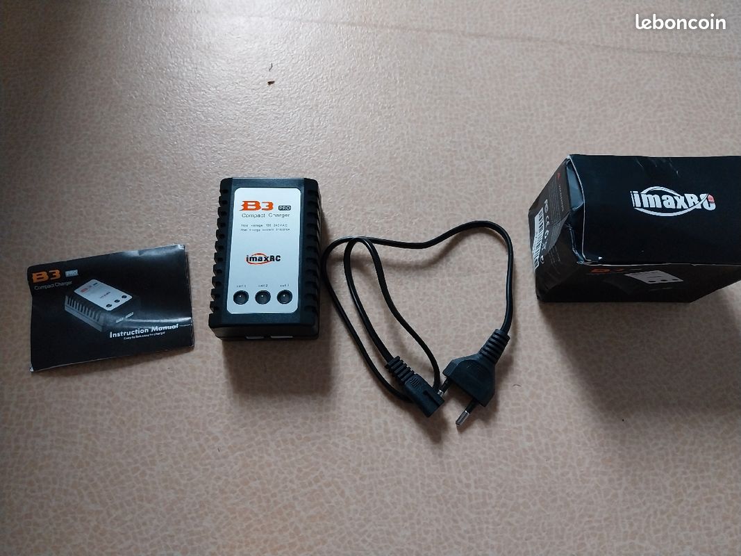ANGEEK IMAX B3AC 10W Chargeur Compact à Balance Simple pour Batteries LiPo 2S/3S 7.4V/11.1V (image 3)