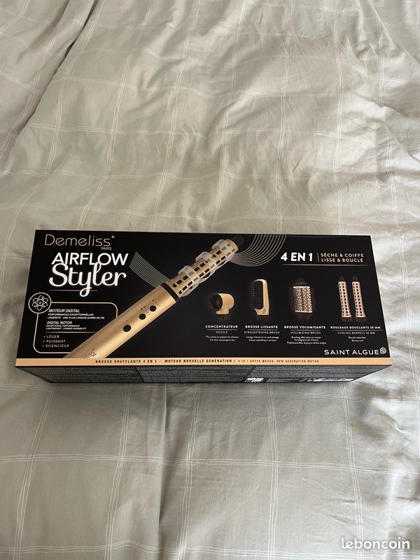 Brosse Soufflante Chauffante Saint Algue Airflow Styler - Neuf, Pour Brushing Et Coiffage Facile
