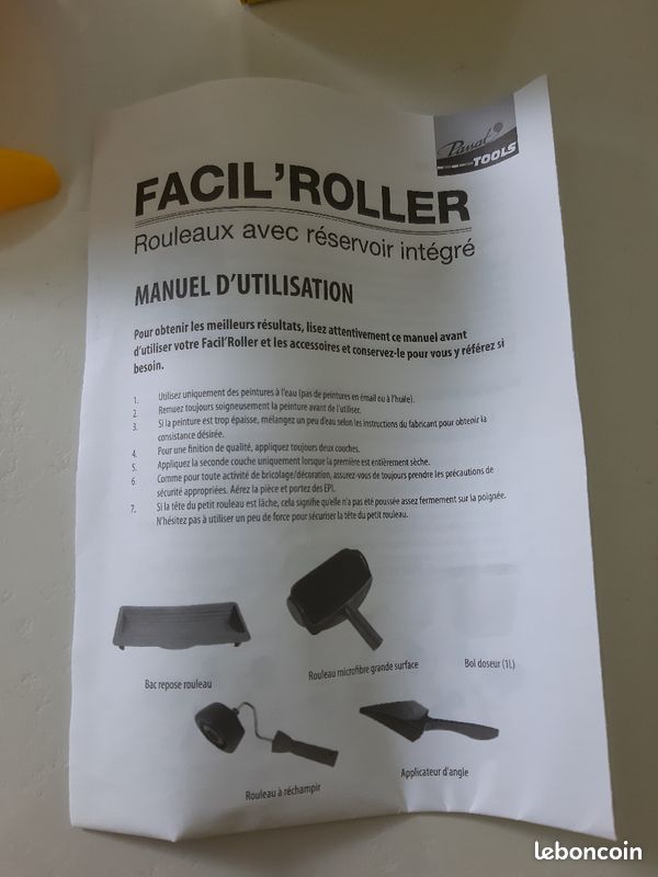 Rouleau à peinture Facil'Roller, NEUF (image 3)