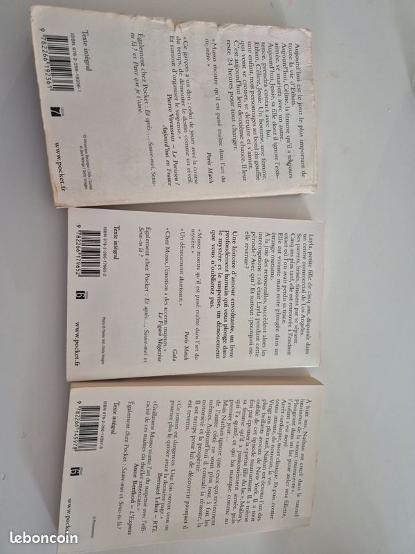 Lot livres Guillaume Musso (image 2)