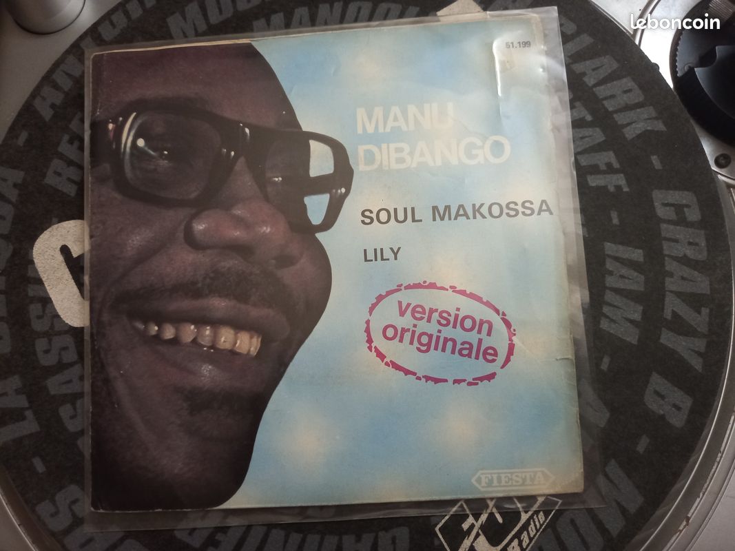 Disque 45 T - Manu Dibango / Soul Makossa (image 1)