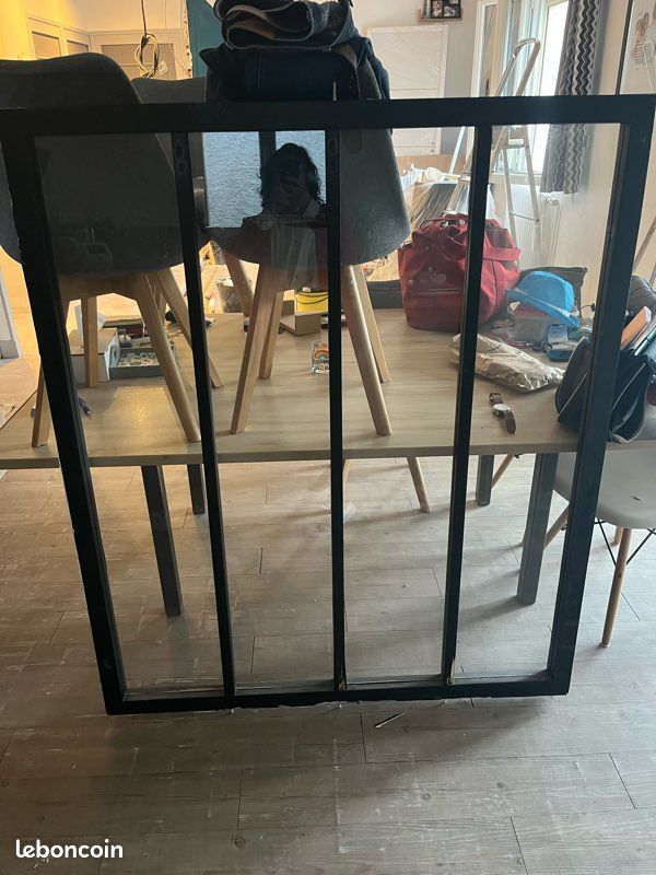 Verrière en bois et verre (image 1)