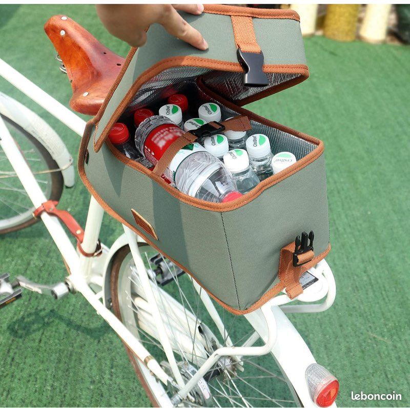 Panier-sacoche vélo,Sac de coffre 3 en 1 pour vélo de route,pour la