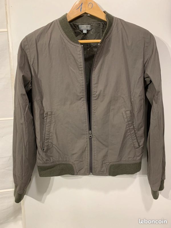 Veste coupe-vent Naf-Naf kaki L (image 1)