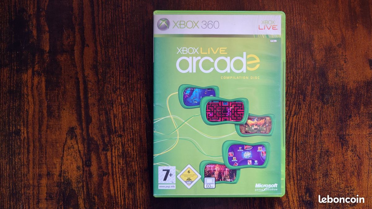 Jeu Xbox Live Arcade Compilation Disc Pour Xbox 360 - Version PAL FR, Bon état, Disque Complet