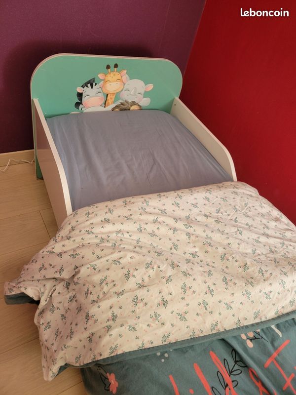 Ensemble lit 70×140 et matelas (image 3)
