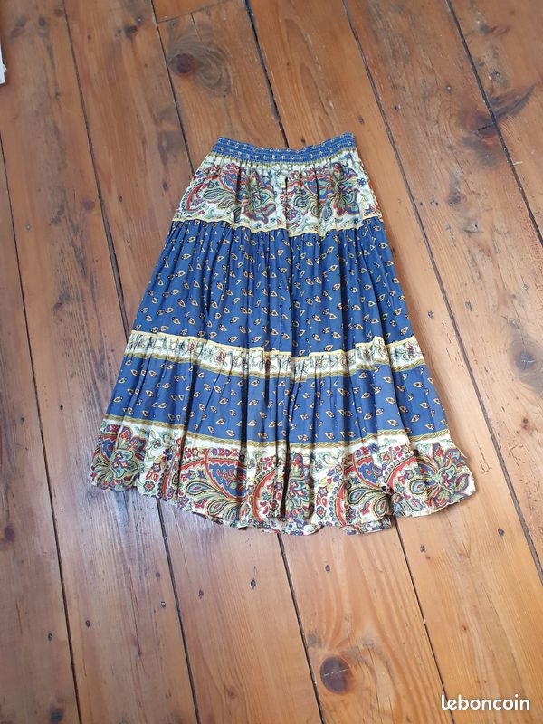 Jupe provençale femme enfant ado Vêtements