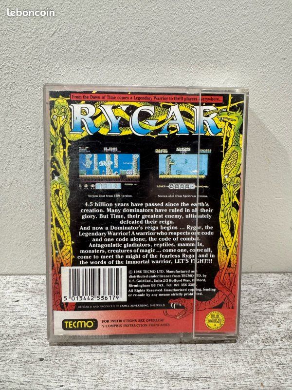 Amstrad / Rygar : Let's Fight !!! ( rare ) : version Disquette: Jeu testé