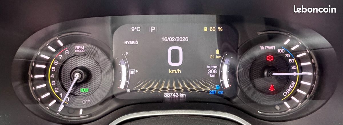 Jeep compass 1.3 gse t4 190h 130 4xe phev hybrid 11.4kwh limited e-awd awd bva (image 10)