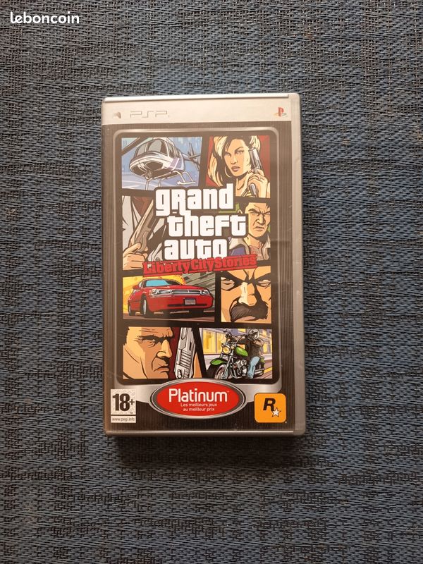 Notice + Carte pour Playstation Portable PSP - GTA Liberty City Stories Notice + Carte pour Playstation Portable PSP - GTA Liberty City Stories