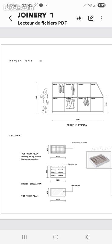 Grand dressing haute gamme avec îlot (image 15)