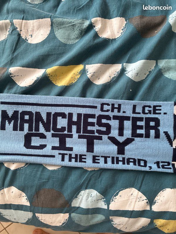 Foulard Rétro Manchester City - MAN CITY - Écharpe De Supporter