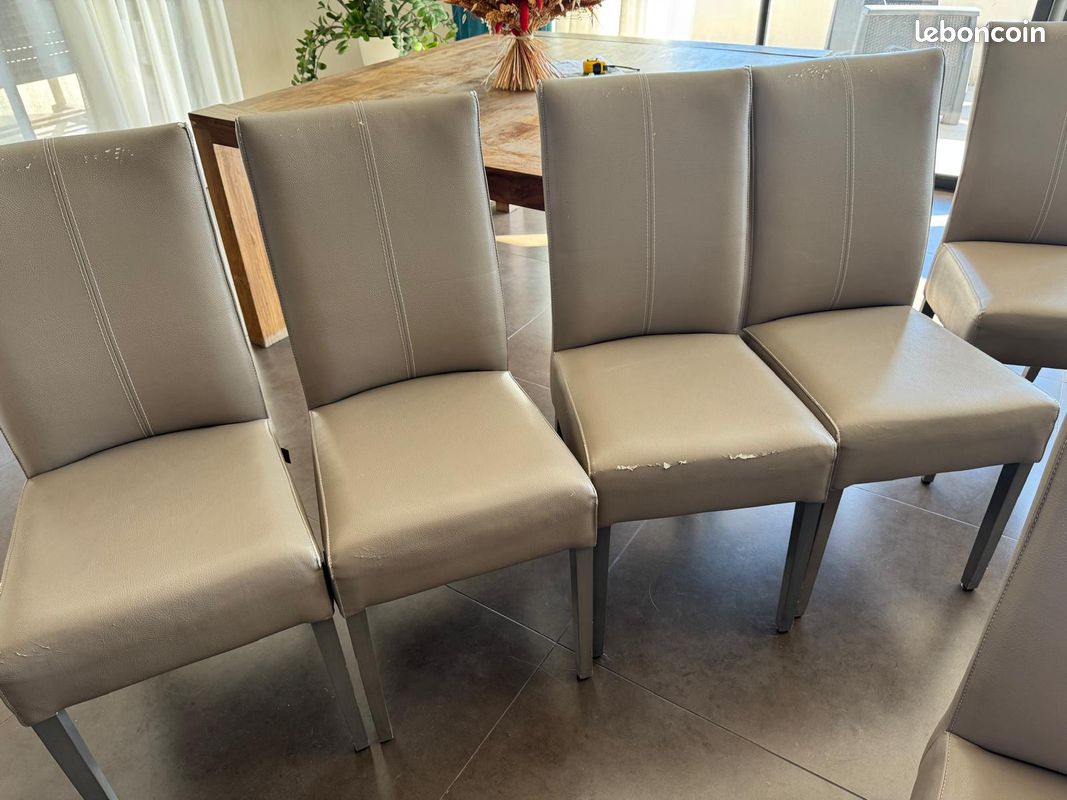 Huit chaises H&H (image 1)