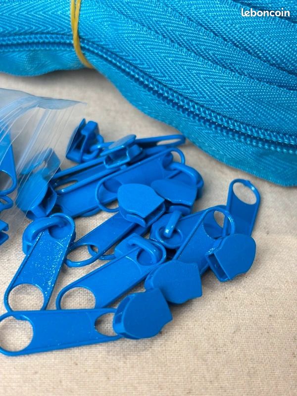 Fermeture éclair Continue Sur Un Rouleau - Contient 5 Mètres Et 10