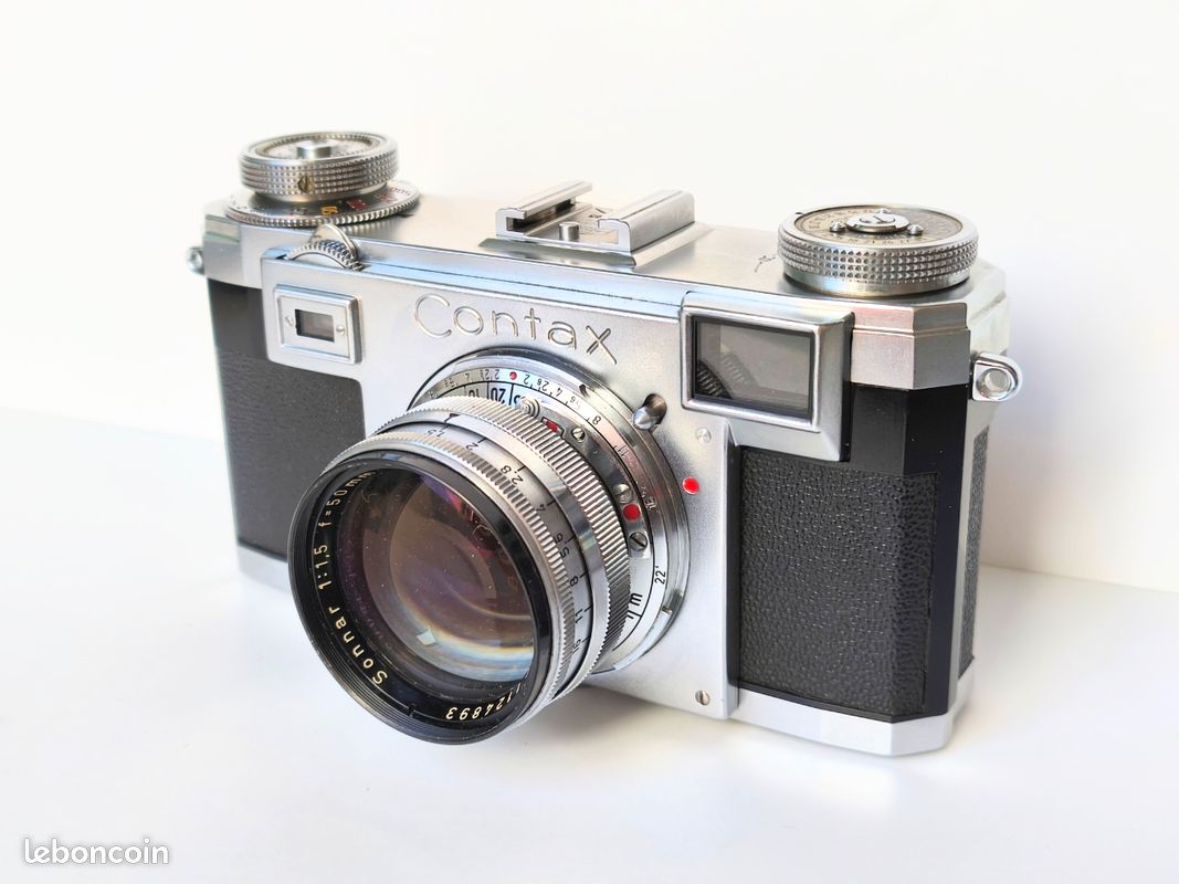Zeiss Ikon Contax S model C film camera body M42 screw mount 35mm SLR Rare As Is
